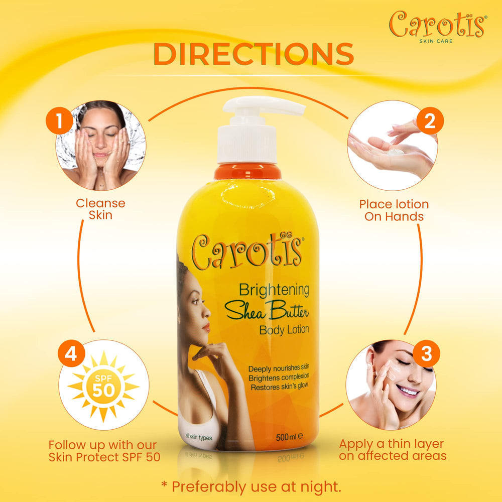 CAROTÏS dark spots before-after image visualizes potential improvement.