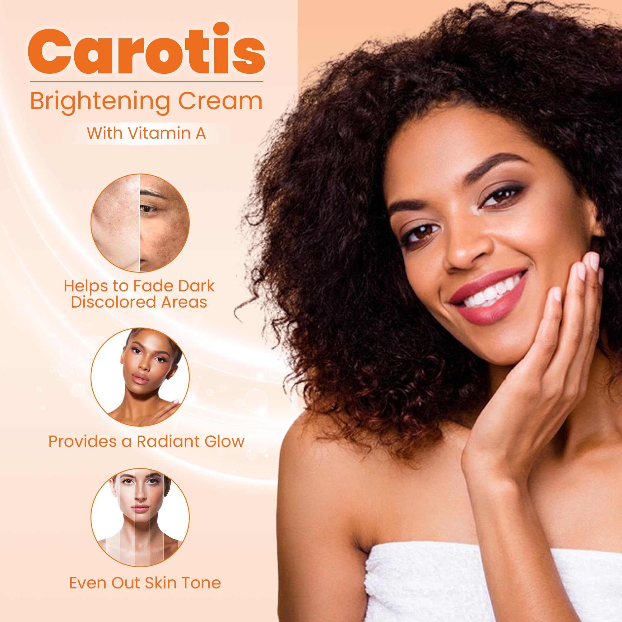 CAROTÏS night-application routine demonstrates gentle nightly care.