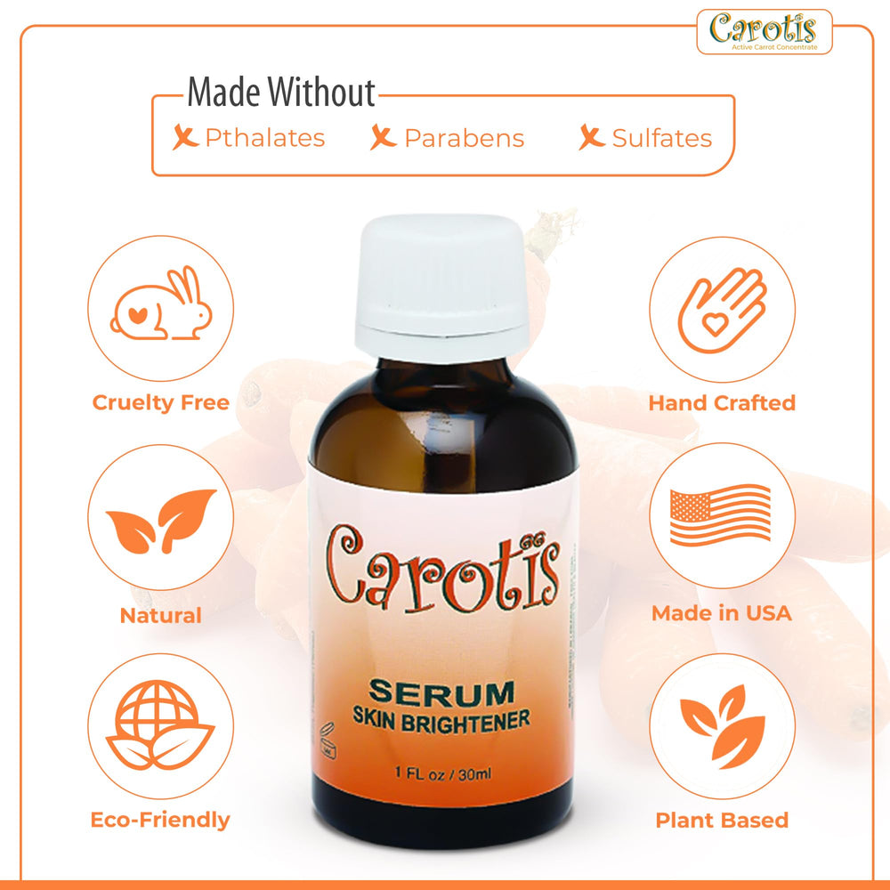 CAROTÏS serum radiance visualization suggesting unified glow