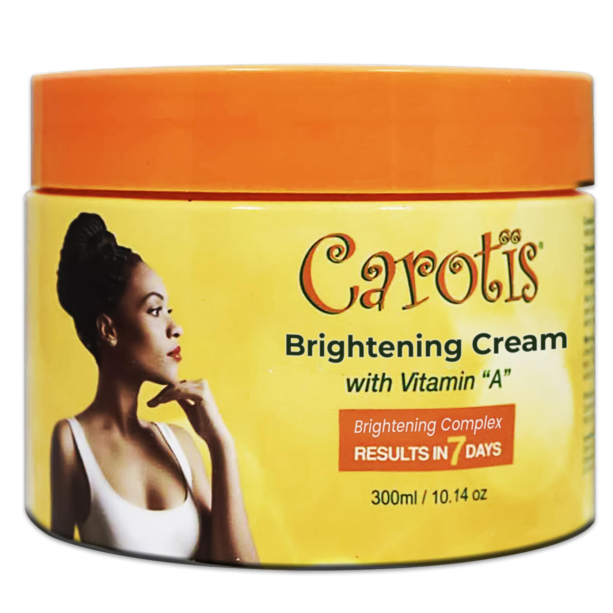 CAROTÏS Skin Brightening Cream bottle – fast-absorbing texture for nightly routine
