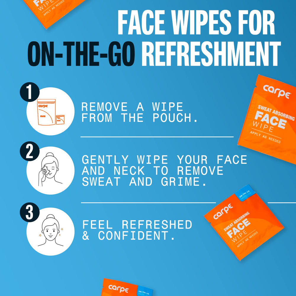 Carpe Eucalyptus Refresh wipe delivers energizing scent after workouts