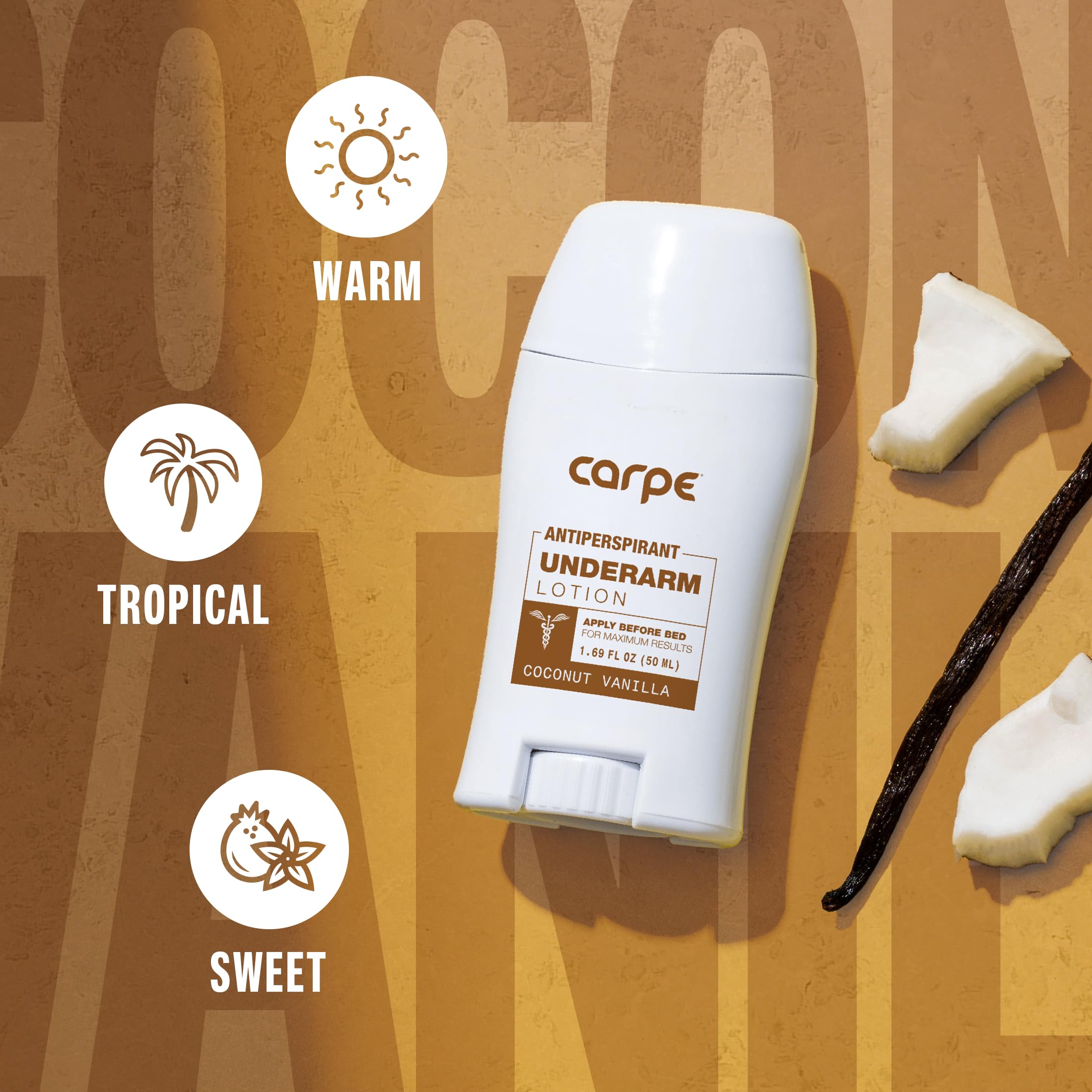 Carpe night-before-bed directions show consistent routine for best results.