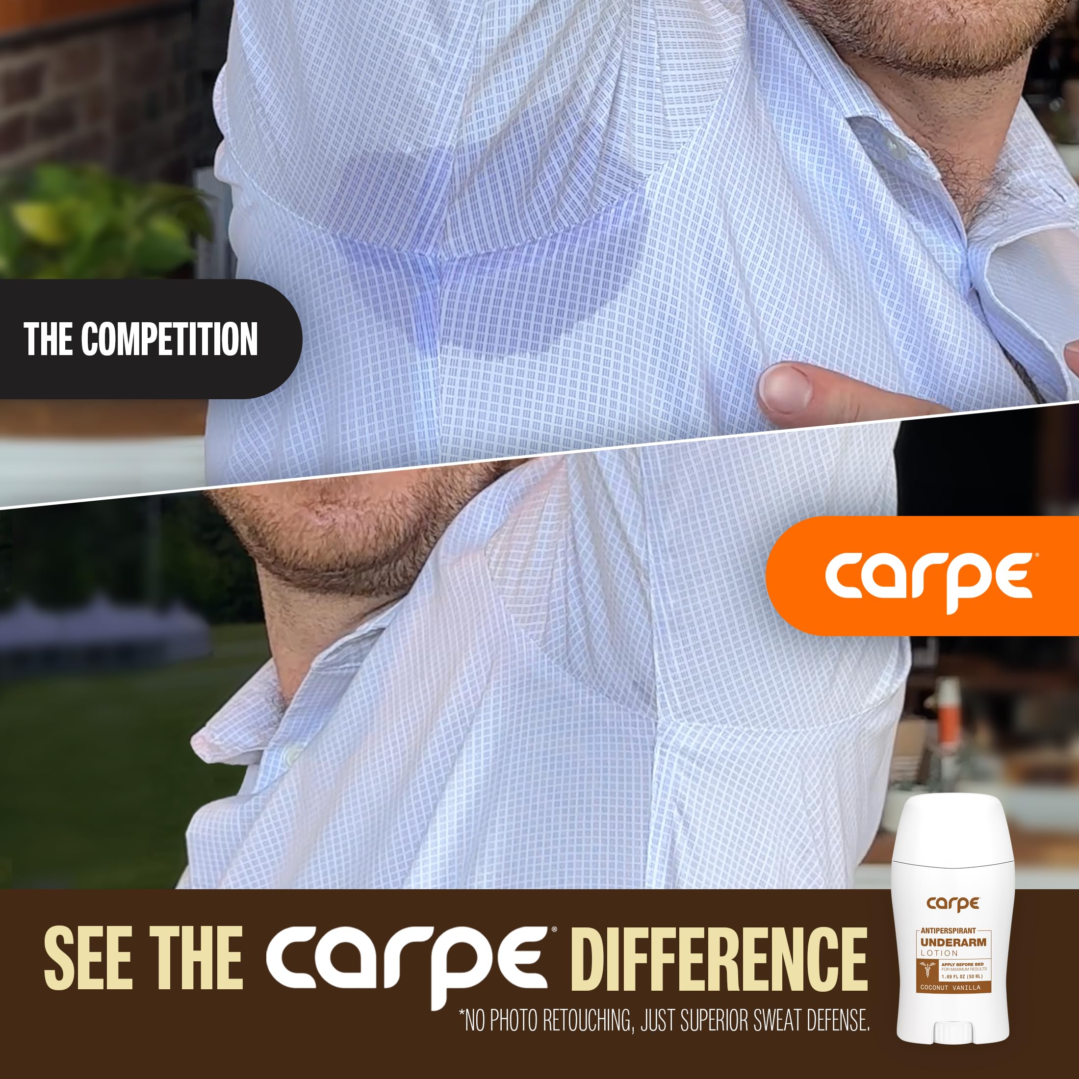 Detailed packaging view showing coconut vanilla scent label.