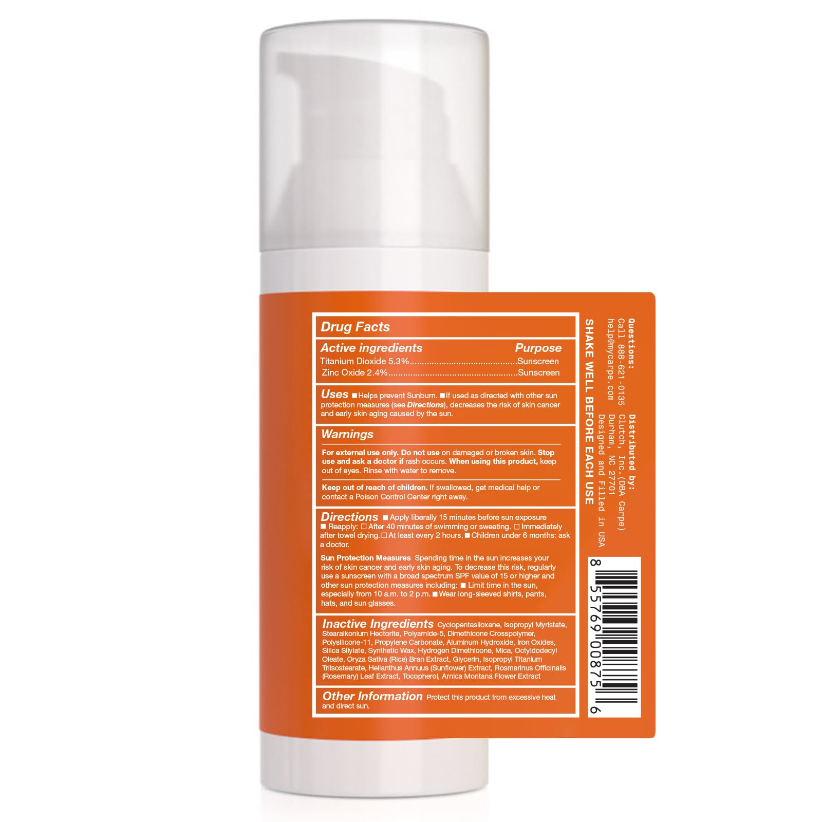 Carpe Primer standalone-spf-use shows daily protection without makeup