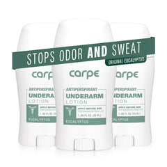 Carpe pack of 3 bottles offers long-lasting underarm protection and freshness