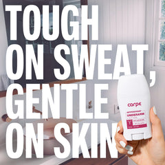 Carpe rose water close-up shows quick-drying non-greasy texture