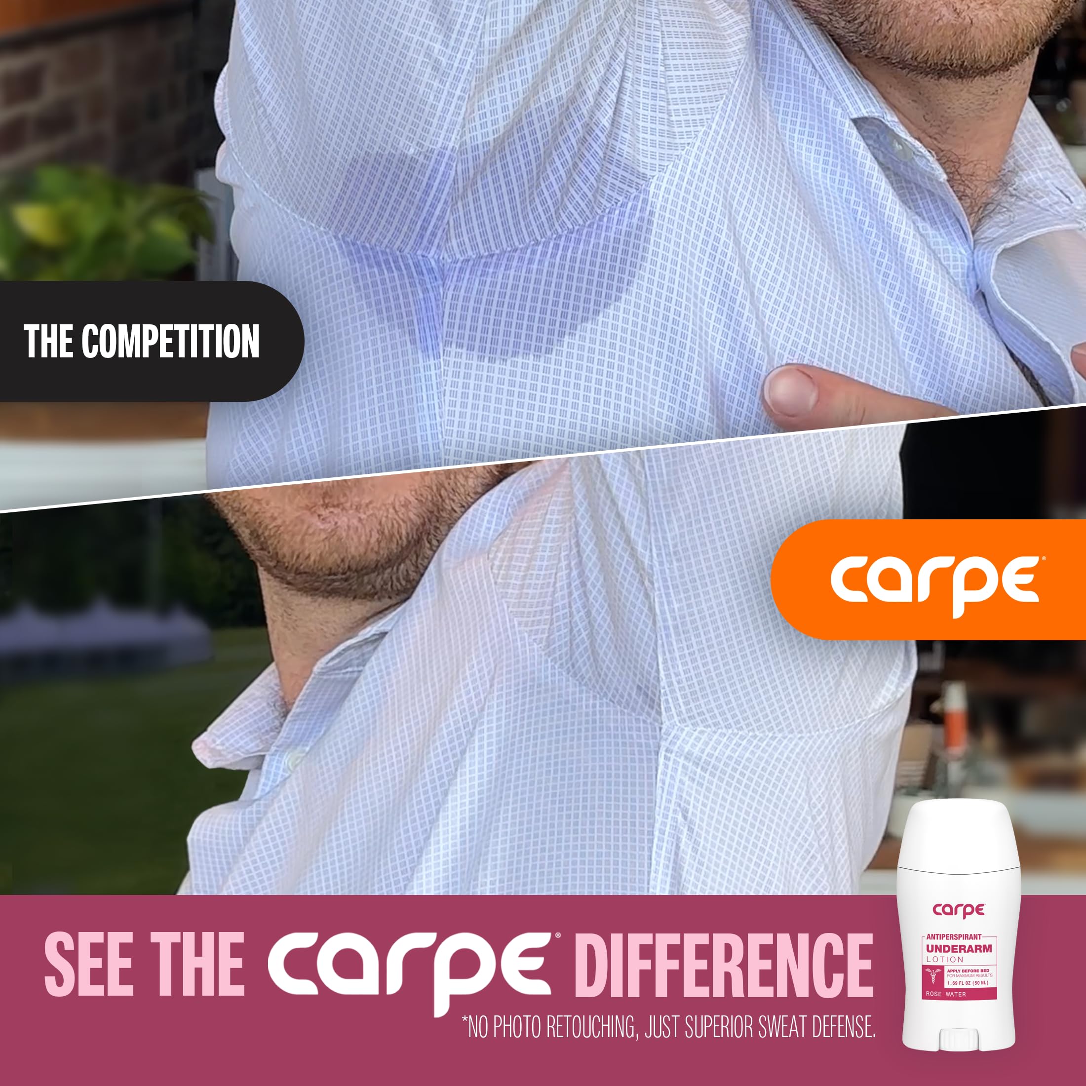 Carpe rose water night-use ritual image suggests bedtime routine