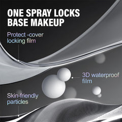 CARSLAN setting spray mist dispersion—even coverage across face