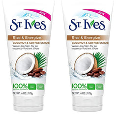 Carter's St. Ives Rise & Energize Scrub coffee texture close-up highlighting exfoliation