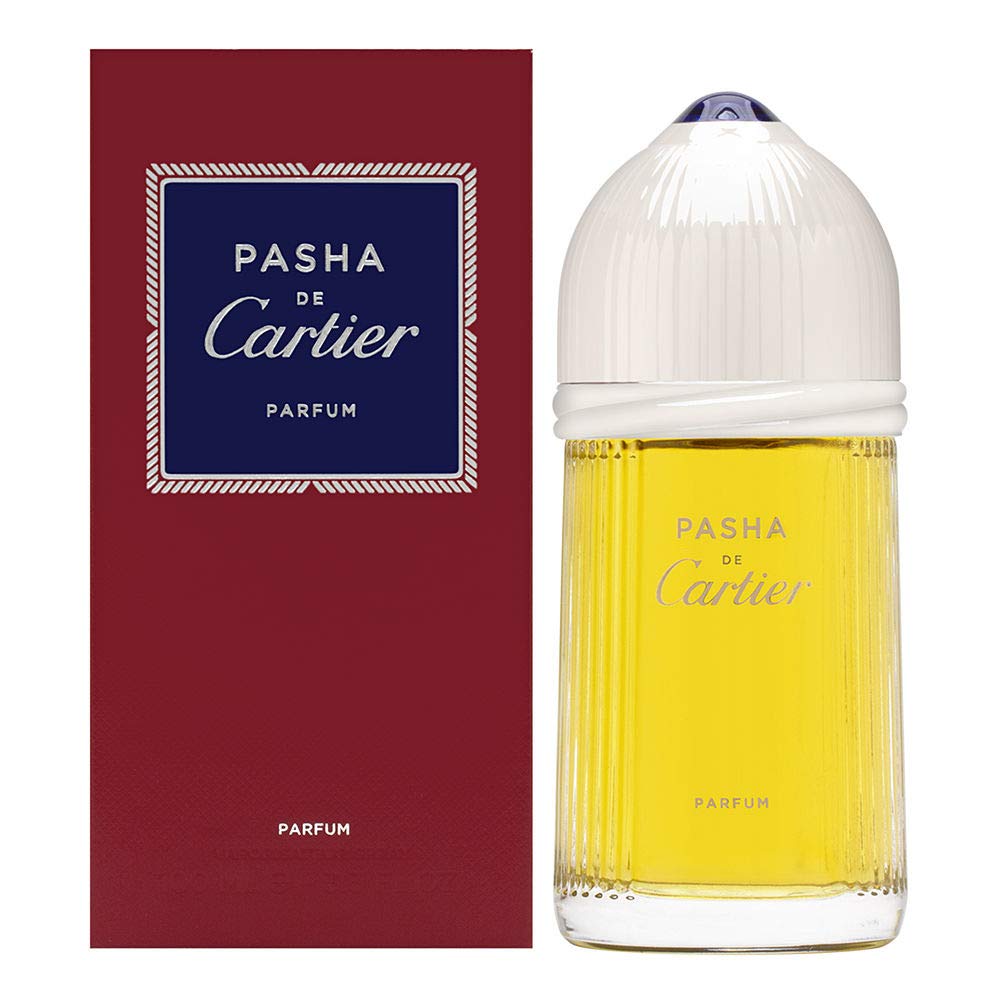 Cartier Pasha de Cartier men's parfum spray bottle highlighting its premium scent and confident daily wear