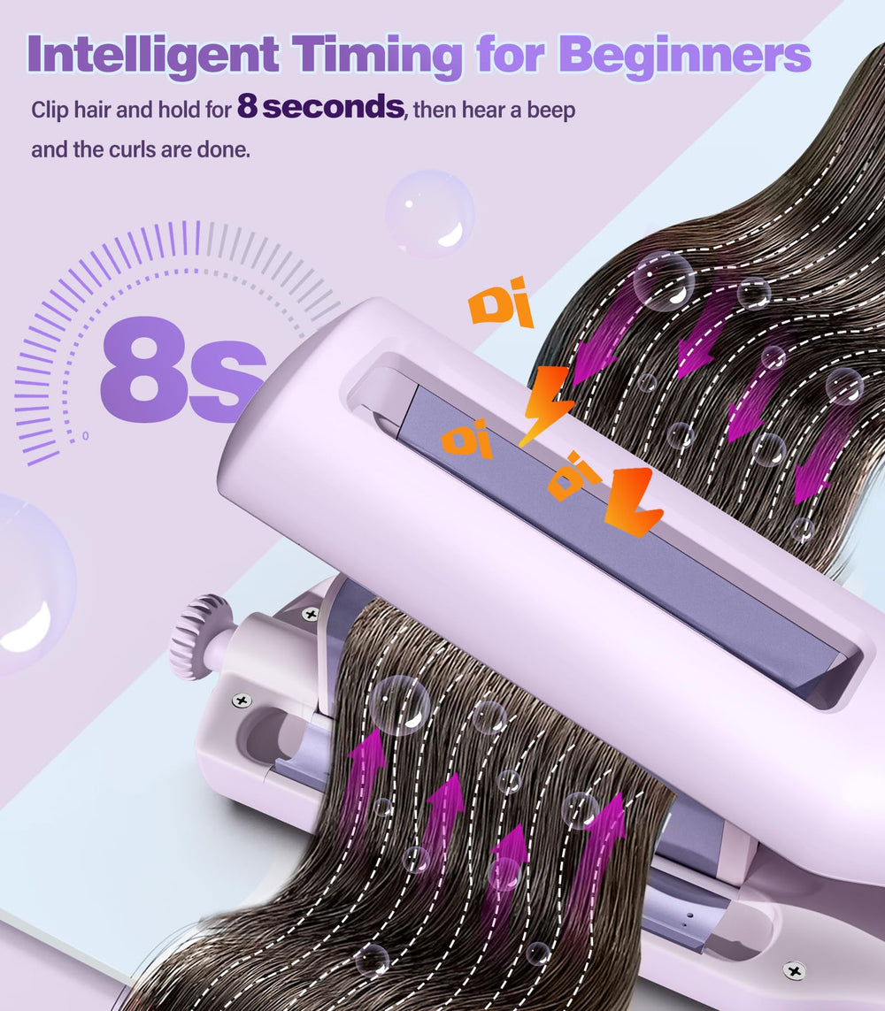 Casavok 100 million ions promote smoother, healthier-looking curls.