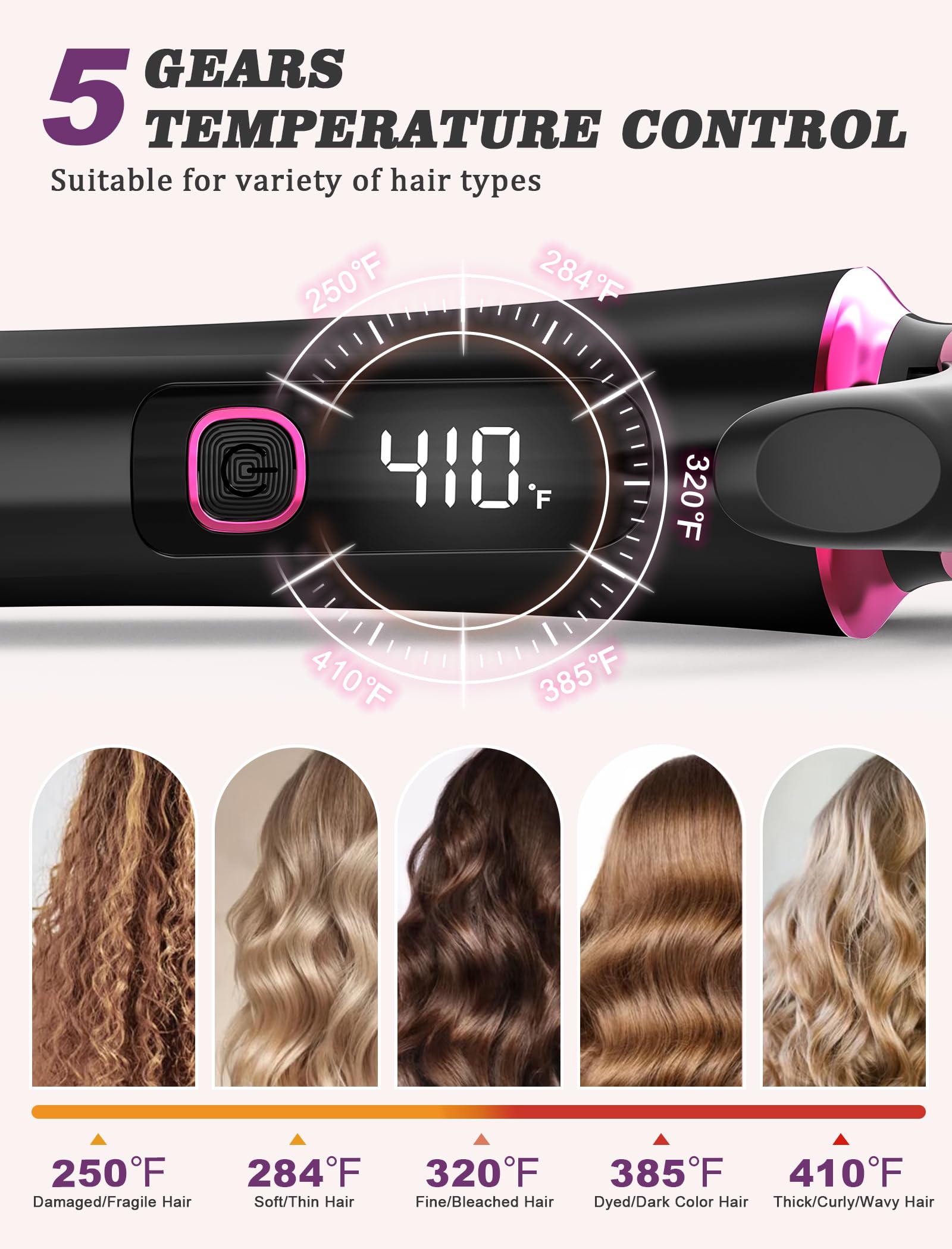 Casavok mini curling iron 30s heat speeds your morning styling routine