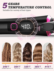 Casavok mini curling iron 30s heat speeds your morning styling routine