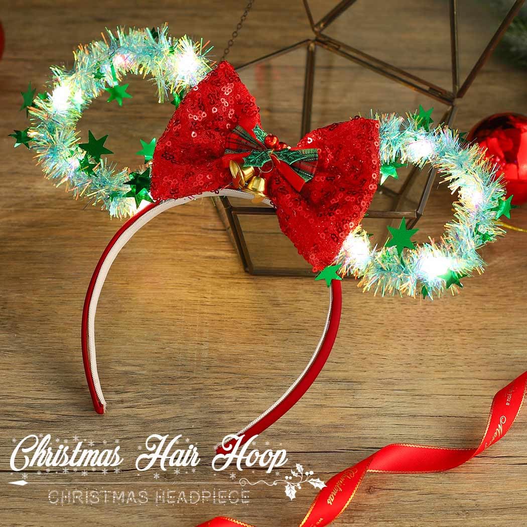 CASDRE mouse ear headband fits adults and teens for comfortable wear.