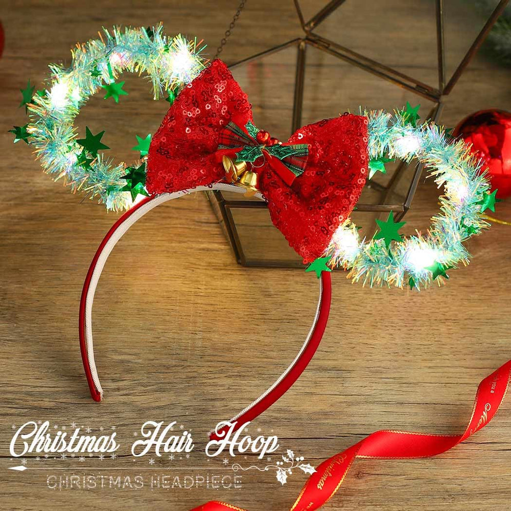 CASDRE mouse ear headband fits adults and teens for comfortable wear.