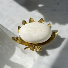 Caswell-Massey Almond Bar Soap scent profile highlights tart cherry and almond aroma.