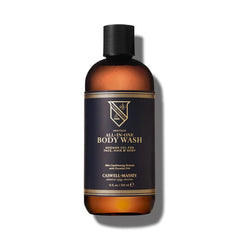 Caswell-Massey Heritage 3-in-1 bottle pour for convenient all-in-one cleansing.
