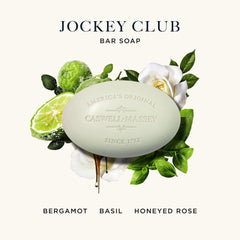 Caswell-Massey Jockey Club scent profile image highlighting masculine floral aroma.