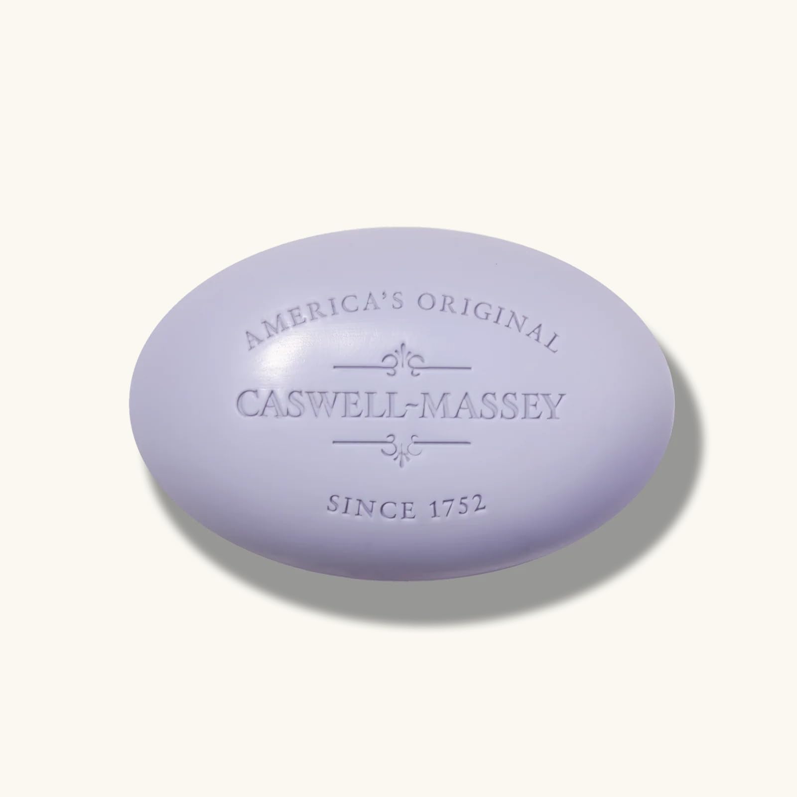 Caswell-Massey Lavender Bar Soap wrapped as a premium gift option.