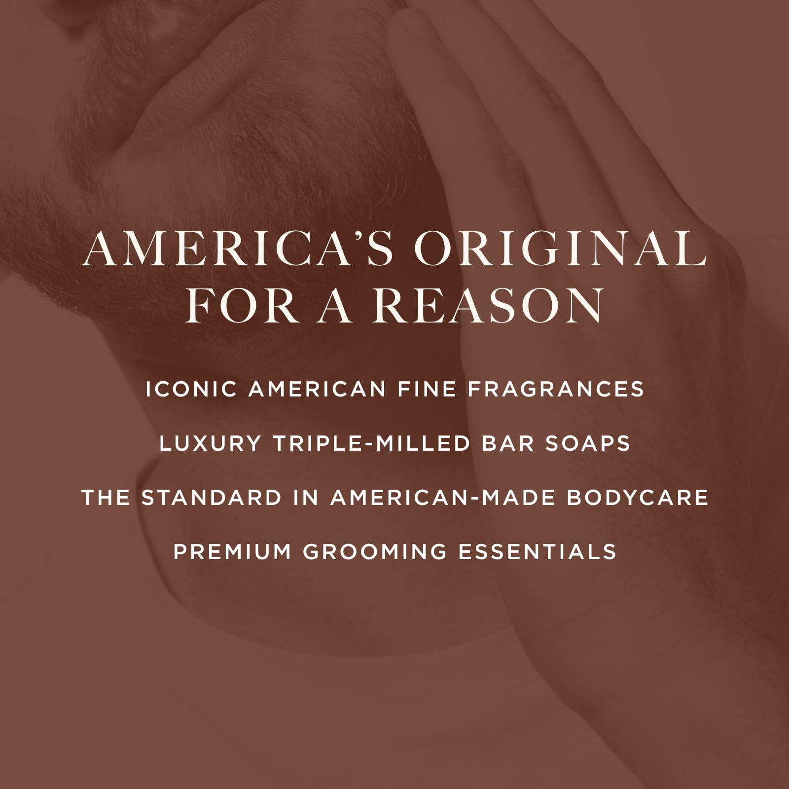 Caswell-Massey Number Six made-in-usa image emphasizes craftsmanship and trusted quality.