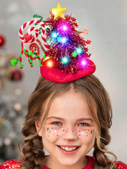 Catery LED elf headband for women features comfortable wear and sparkling accents.