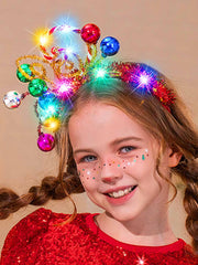 Catery light up Christmas headband offers universal fit for all ages