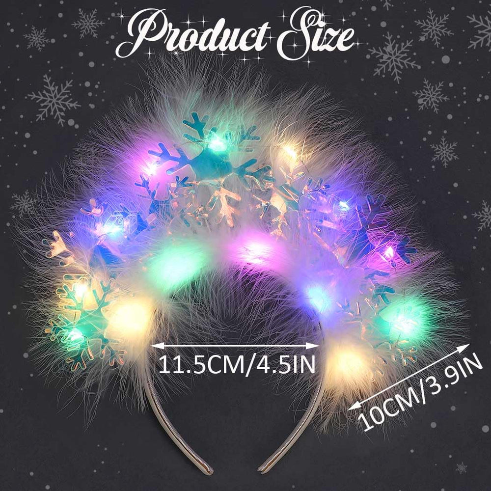 Catery Snowflake Headband ideal for family gatherings and holiday celebrations