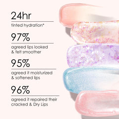 Catkin Lip Balm pH-reactive glow close-up highlights natural pink tint