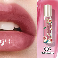 Catkin Lip Plumper Gloss hyaluronic-acid nourishes and hydrates lips.