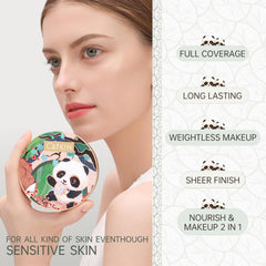 Catkin Panda Land hydrating serum drop highlights moisture boost for plump, refreshed skin.