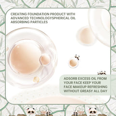 Catkin Panda Land waterproof finish hints at long-wear, sweat-resistant makeup.