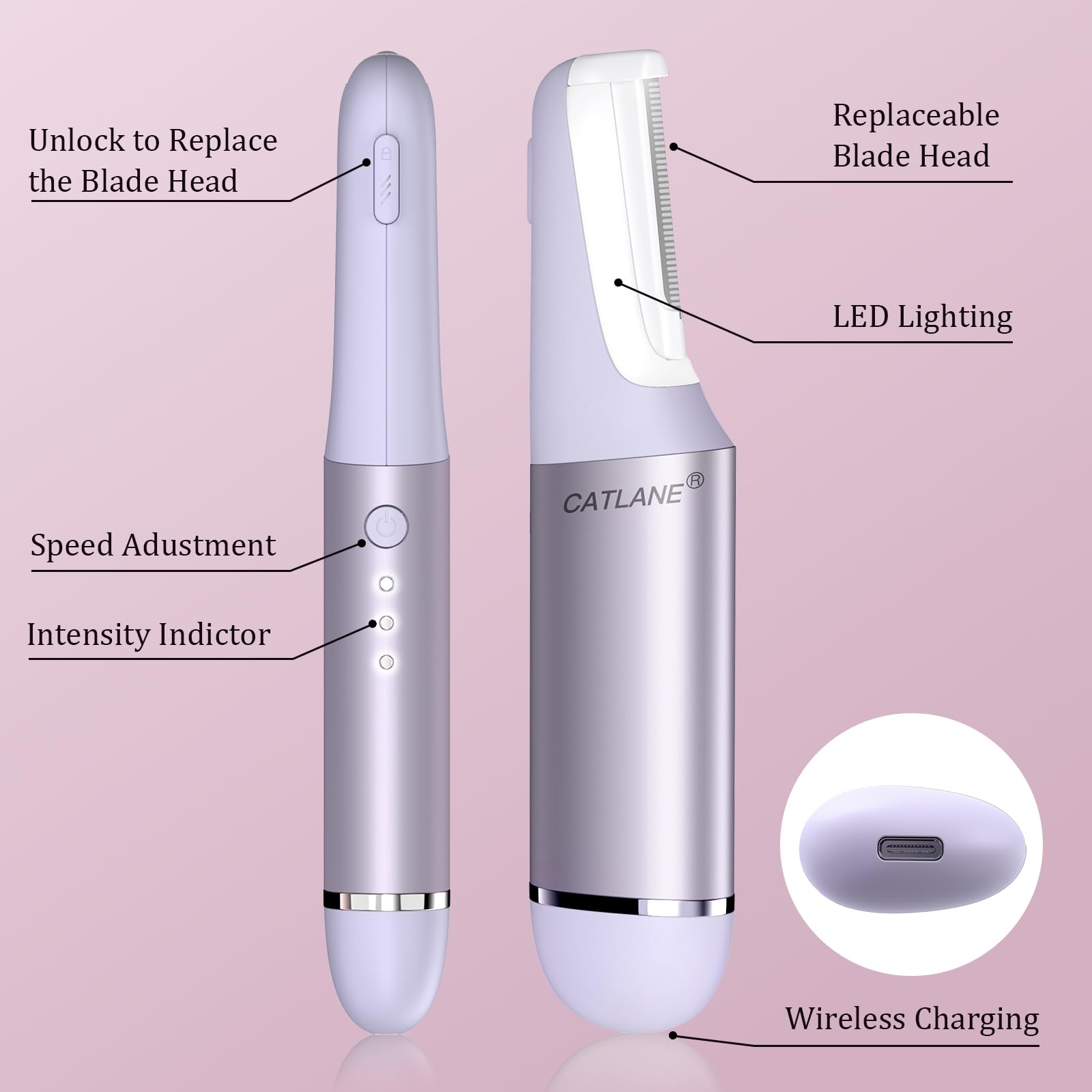 CATLANE Dermaplane Compact Travel Case keeps kit organized while on the go