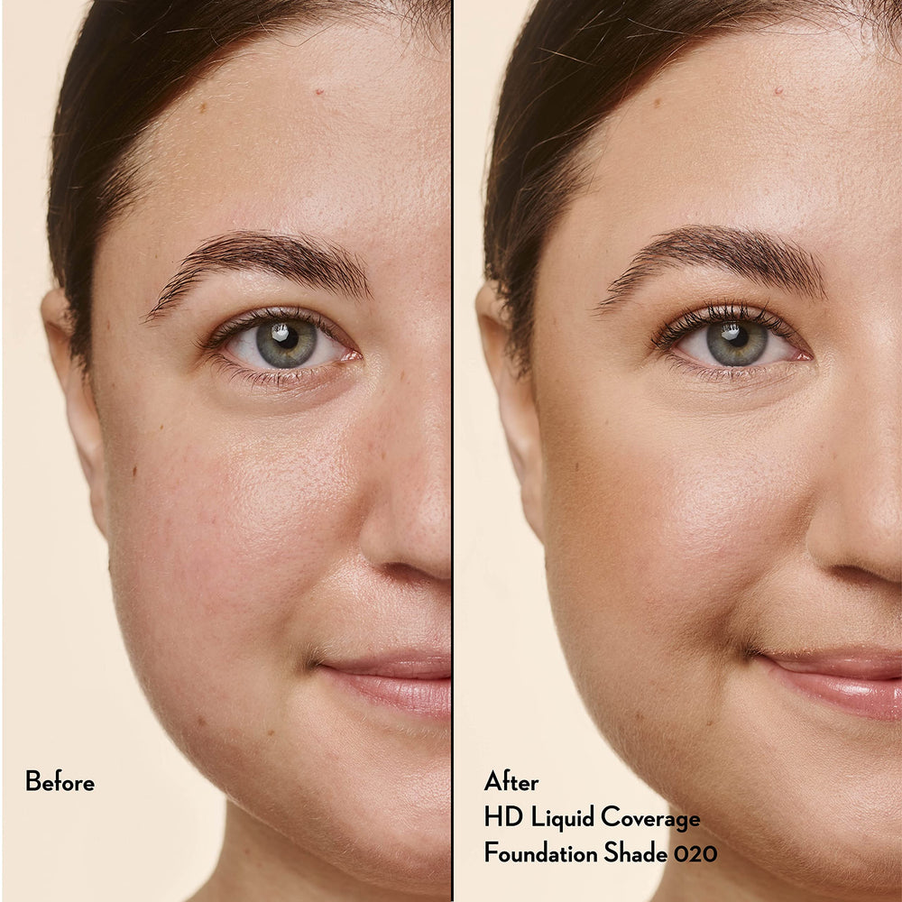 Catrice HD Liquid Coverage 24h wear image suggesting long-lasting, transfer-resistant performance