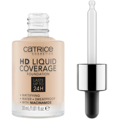 Catrice HD Liquid Coverage dropper enables precise controlled application
