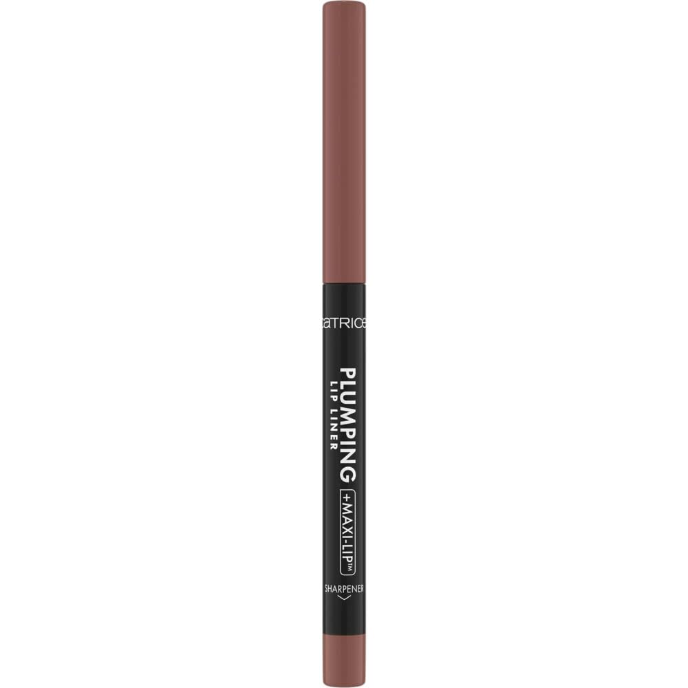 Catrice plumping lip liner closeup highlights creamy texture and long wear potential.