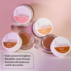 Catrice Under Eye Brightener application close-up demonstrates easy fingertip blending