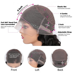 catti body wave 360 lace front wig hd swiss lace for skin-toned invisibility.