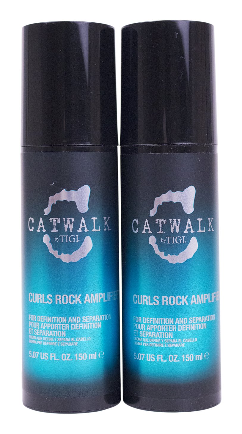 CATWALK by TIGI Curls Rock Amplifier bottle pack enhances curl hold and shine