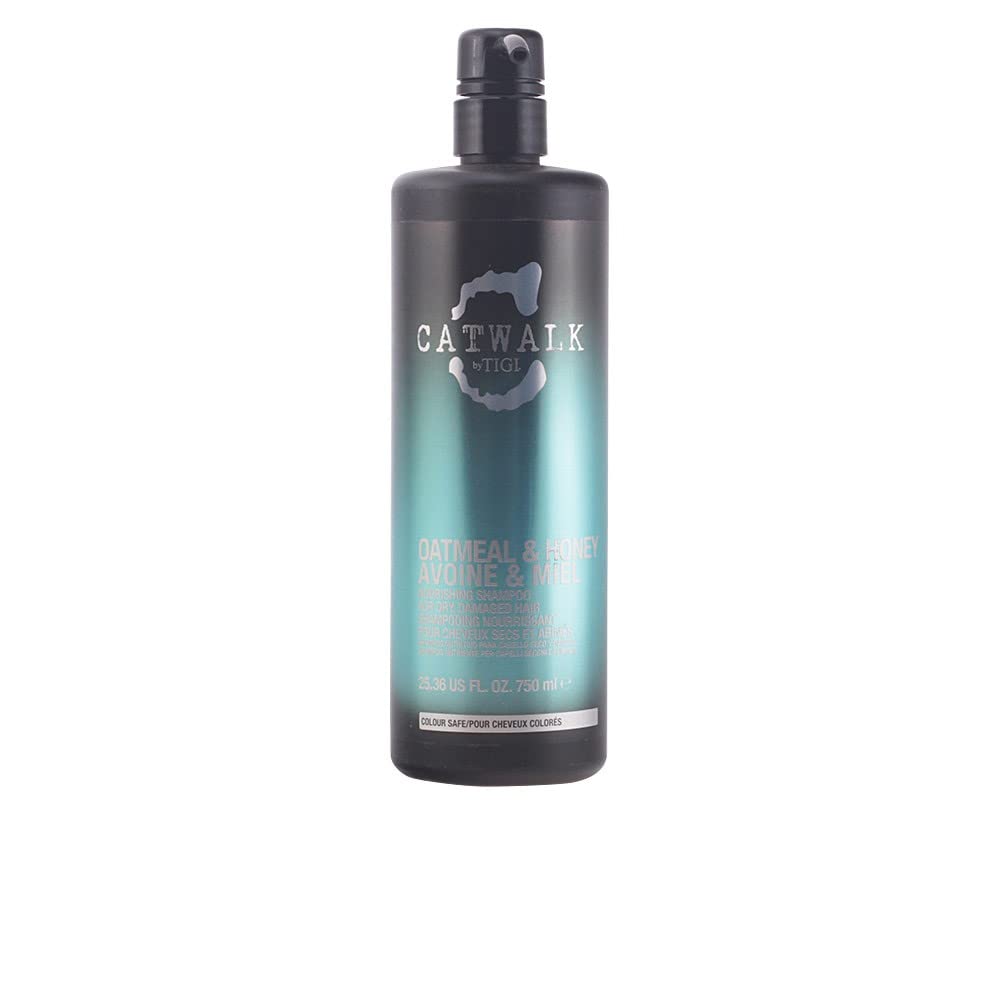 CATWALK by TIGI oatmeal and honey nourishing shampoo bottle for smooth, manageable hair