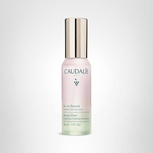 Caudalie Beauty Elixir aroma shot with mint, rose, rosemary scent.