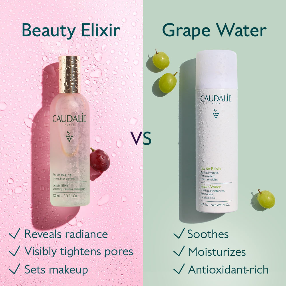 Celebrity-favorite Caudalie Elixir used by makeup artists.