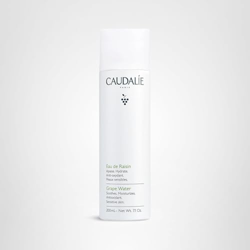 Caudalie grape water travel-size spray, ideal for gym bag.