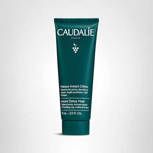 Caudalie Instant Detox Mask quick 10-minute ritual for refreshed skin.