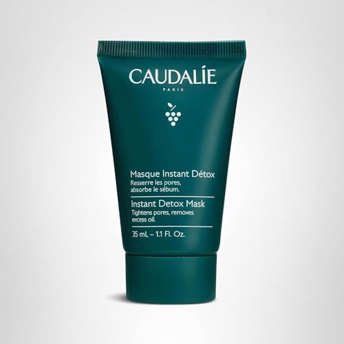 Caudalie Instant Detox Mask grape extract supports antioxidant benefits