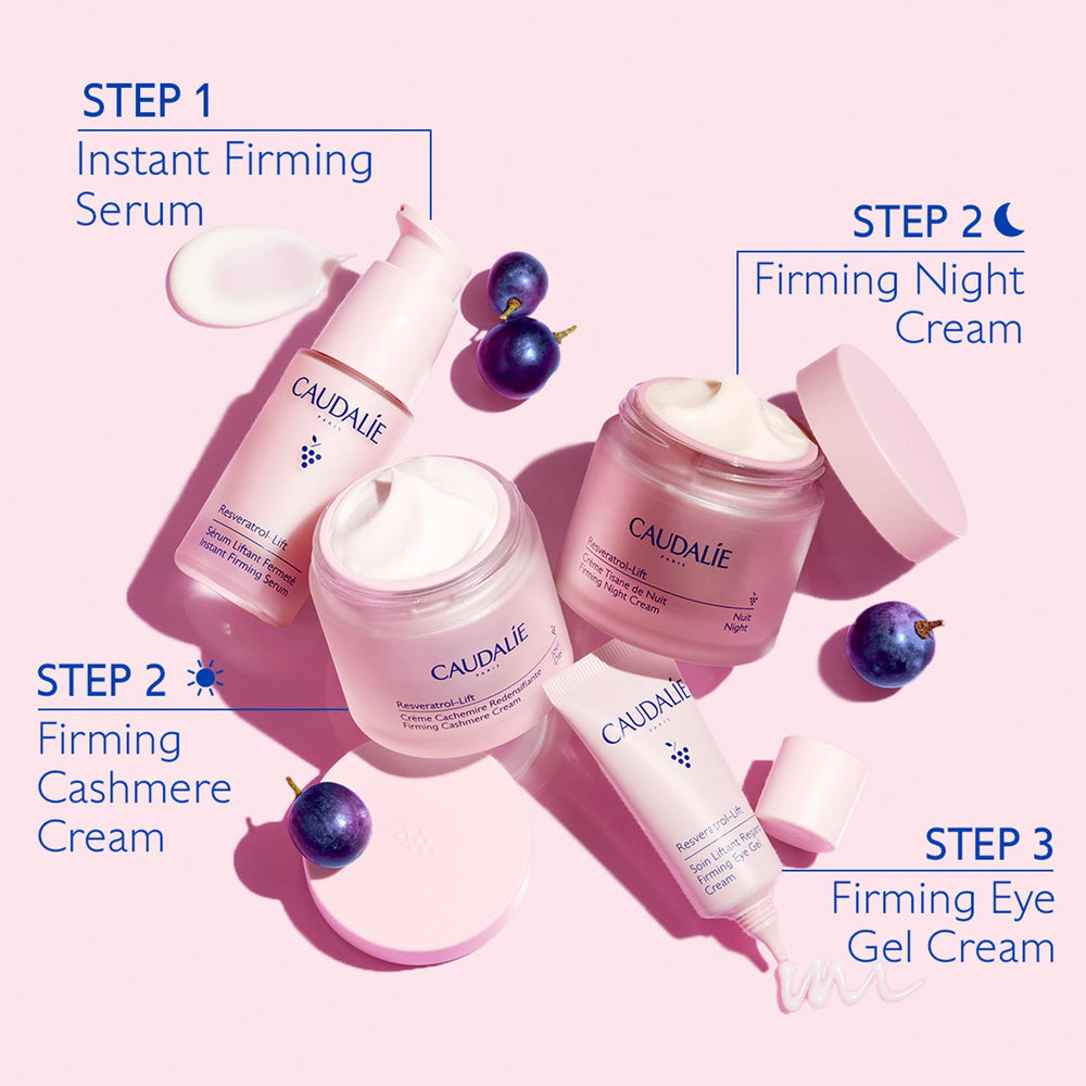 Caudalie Resveratrol Lift refill pod featured for sustainable skincare and refillable convenience.
