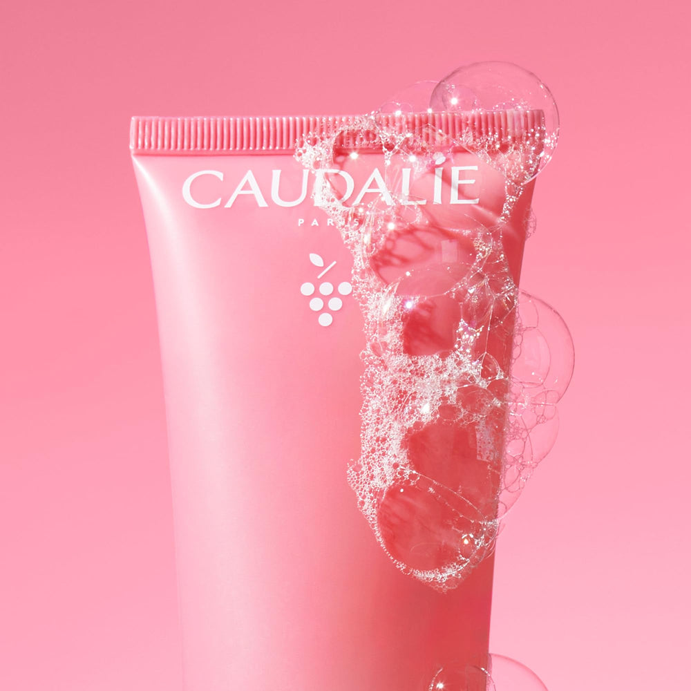 Caudalie soft skin after cleansing looks refreshed.