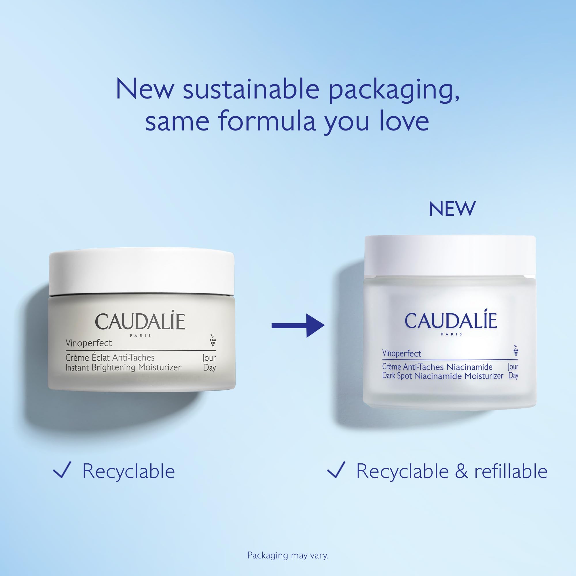 Caudalie sun-exposure context demonstrates brightening potential for visible spots
