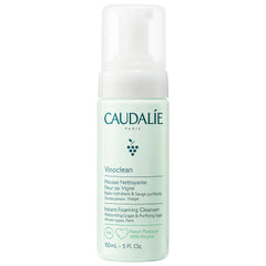 Caudalie Vinoclean Gentle Foaming Cleanser bottle for gentle cleansing on all skin types.