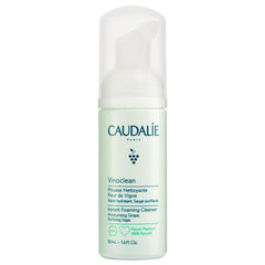 Caudalie Vinoclean Gentle Foaming Cleanser bottle for gentle makeup removal and hydration
