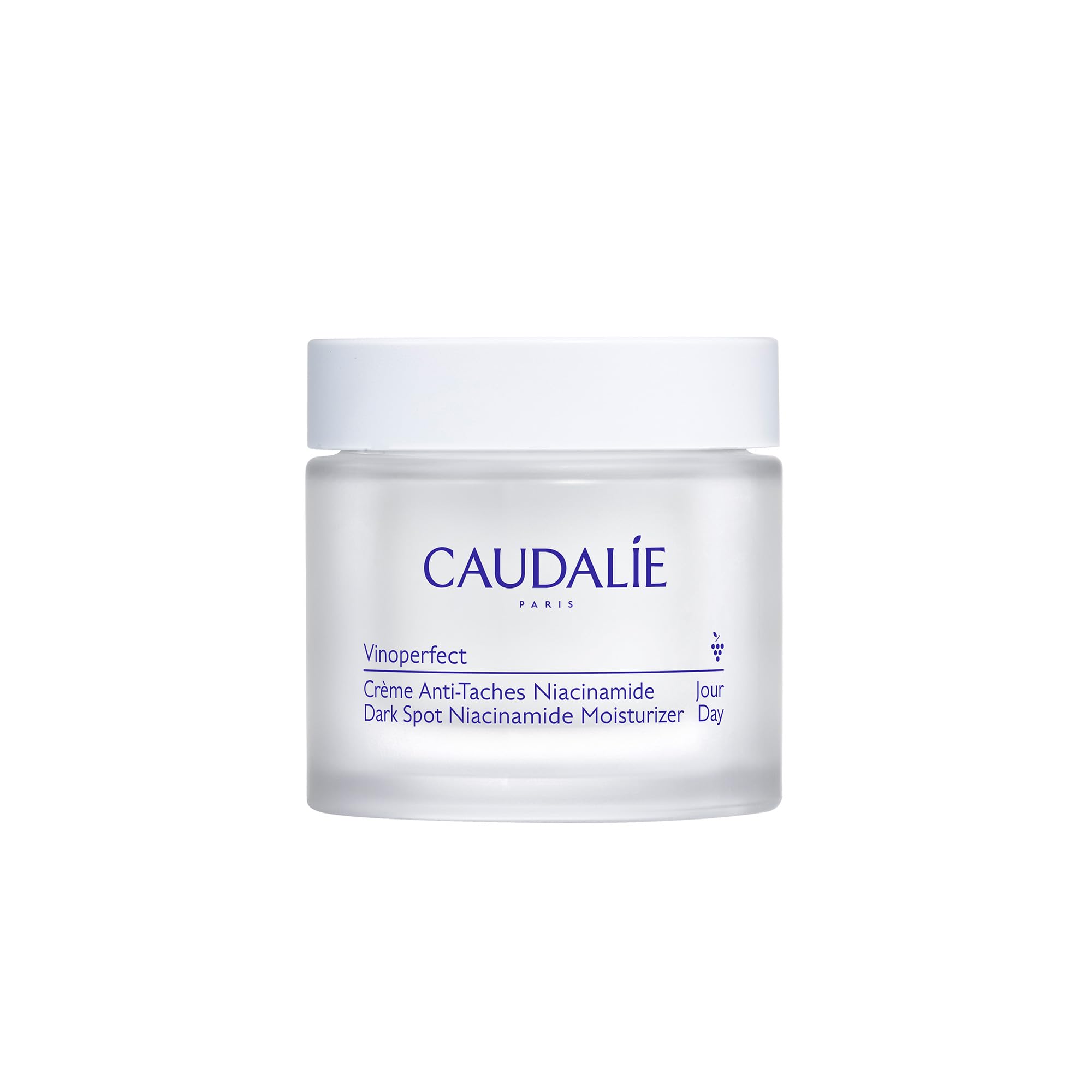 Caudalie Vinoperfect Brightening Moisturizer bottle for smooth daily glow